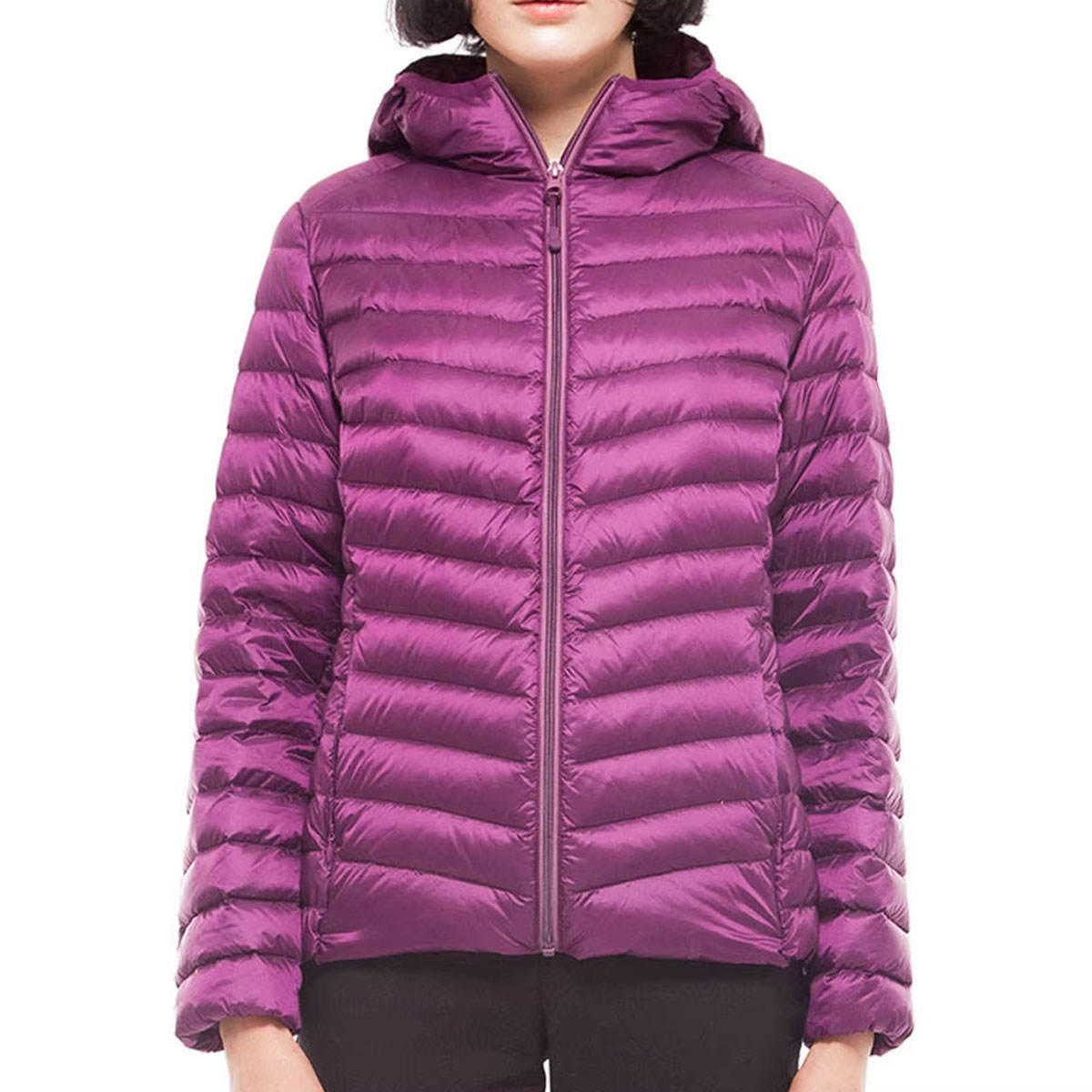 Hot Selling Lightweight Breathable Wool Lining Winter Puffer Jacket Women Wear Fashionable