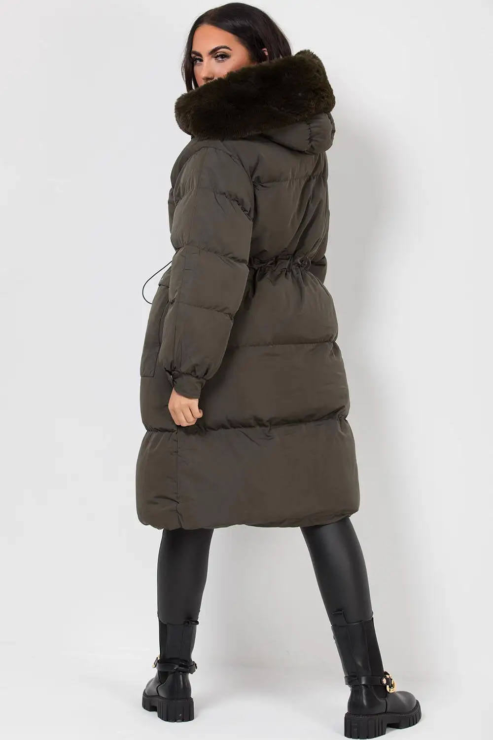 Women's Khaki Jacket – Stylish Casual Autumn and Winter Outerwear