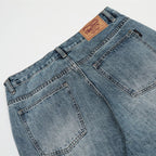 Casual Fashion Personality Distressed Washed Jeans Men