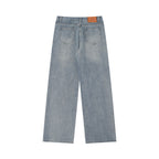 Casual Fashion Straight Washed Jeans For Men
