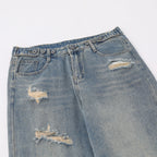 Casual Fashion Straight Washed Jeans For Men