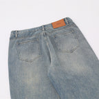 Casual Fashion Straight Washed Jeans For Men