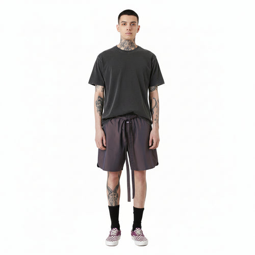Casual LawFoo Spring Summer Drawstring Beach Sports Shorts Men And Women
