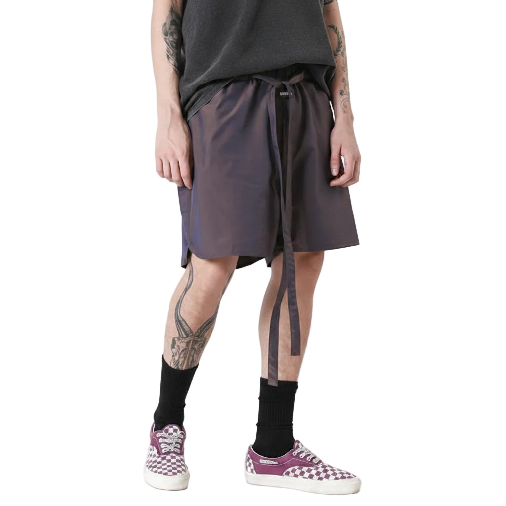 Casual LawFoo Spring Summer Drawstring Beach Sports Shorts Men And Women