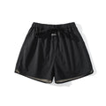 Casual LawFoo Spring Summer Drawstring Beach Sports Shorts Men And Women
