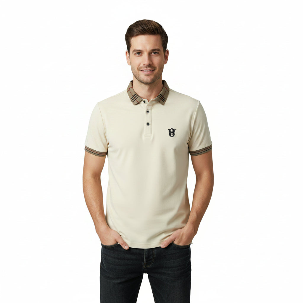 Casual T-shirt Fashion Casual Men's Half Sleeve Shirt Men