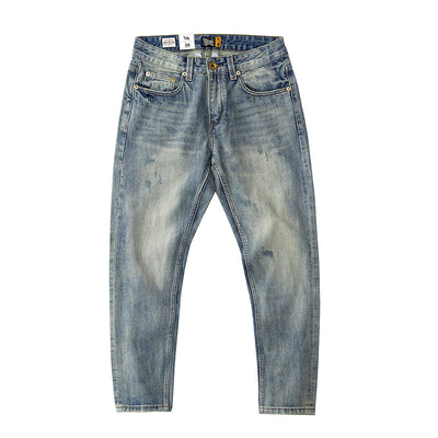 Classic Heavy Retro Jeans Loose Casual Men
