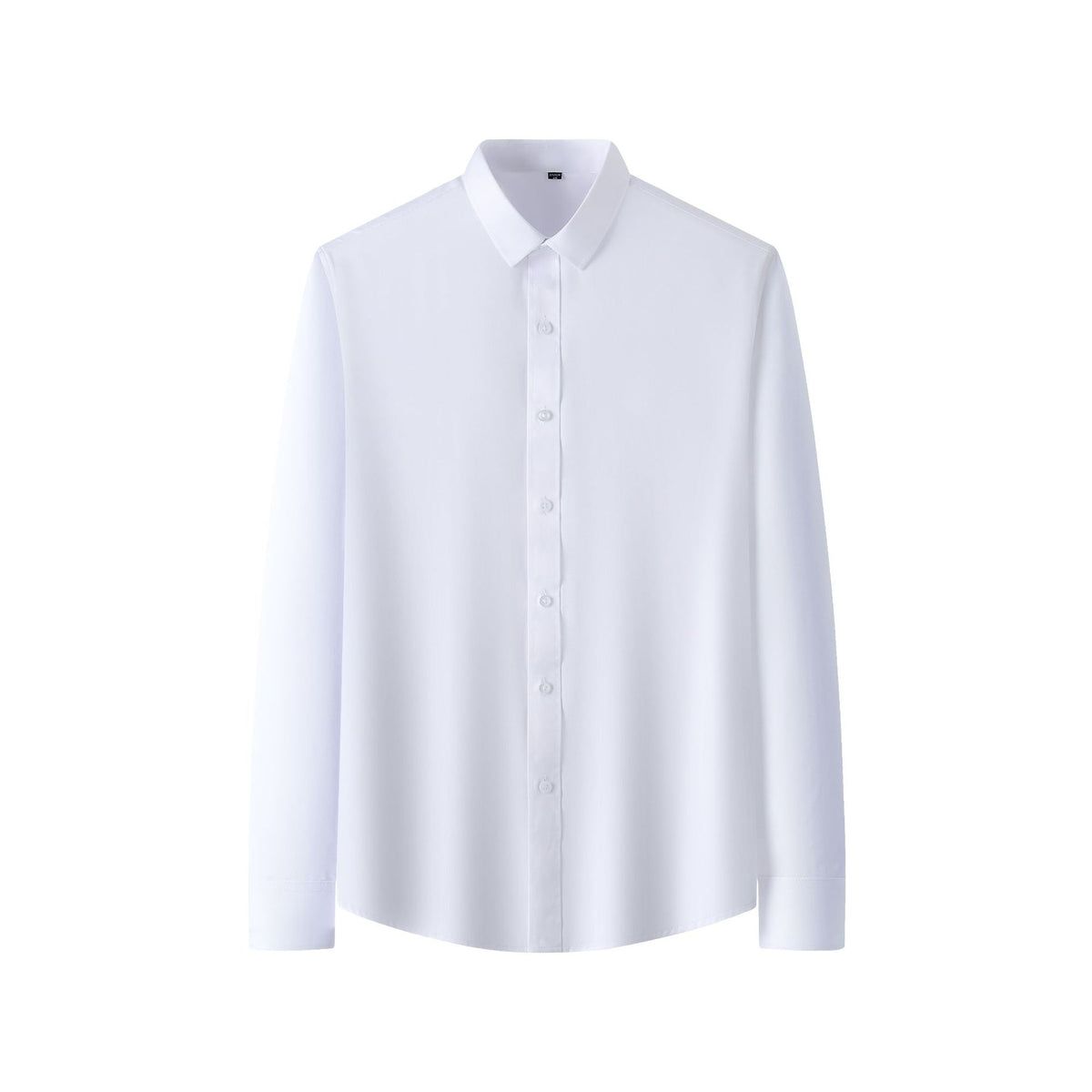 Classic Plus Size Full Elastic Force Shirt Men's Long Sleeve