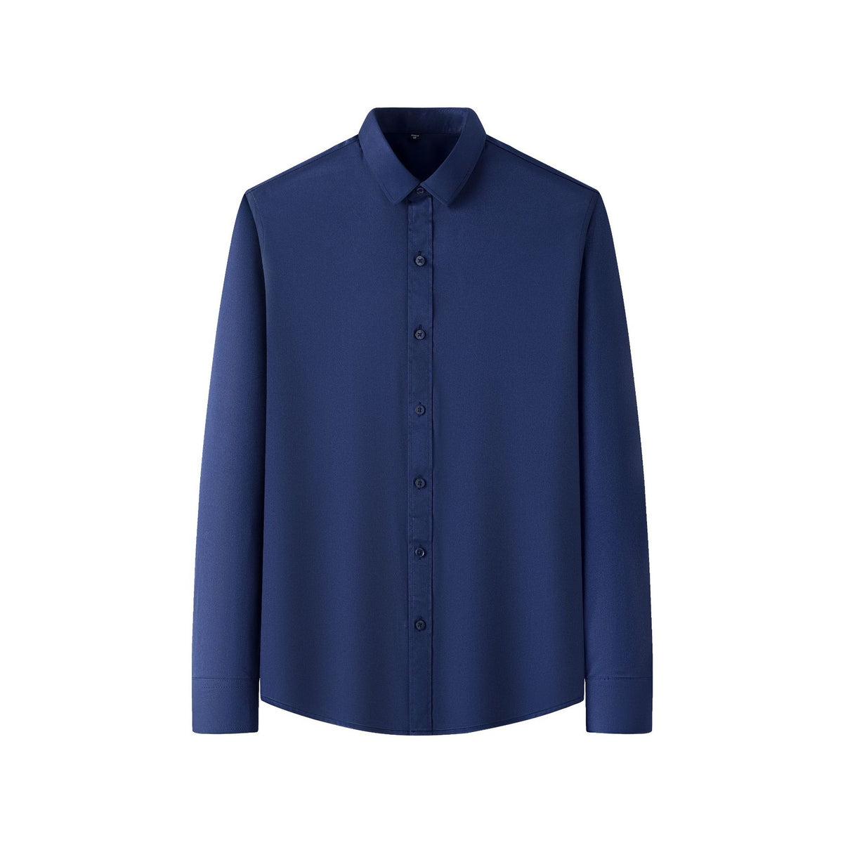 Classic Plus Size Full Elastic Force Shirt Men's Long Sleeve