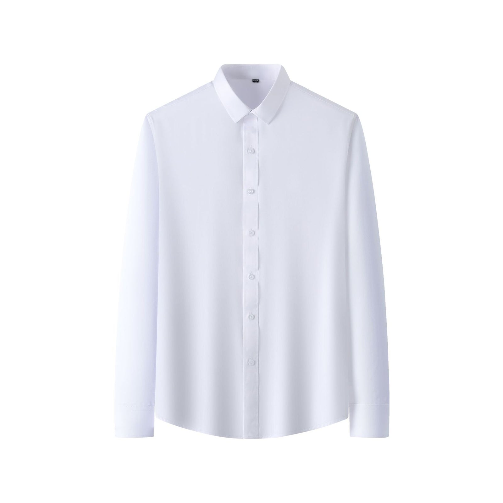 Classic Plus Size Full Elastic Force Shirt Men's Long Sleeve