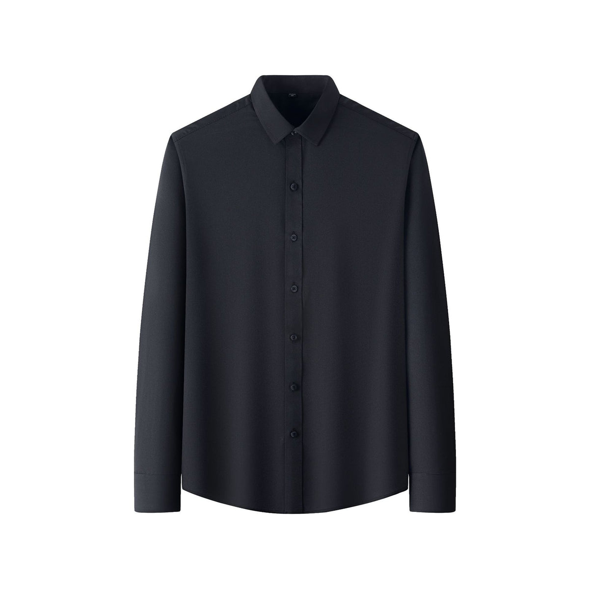 Classic Plus Size Full Elastic Force Shirt Men's Long Sleeve