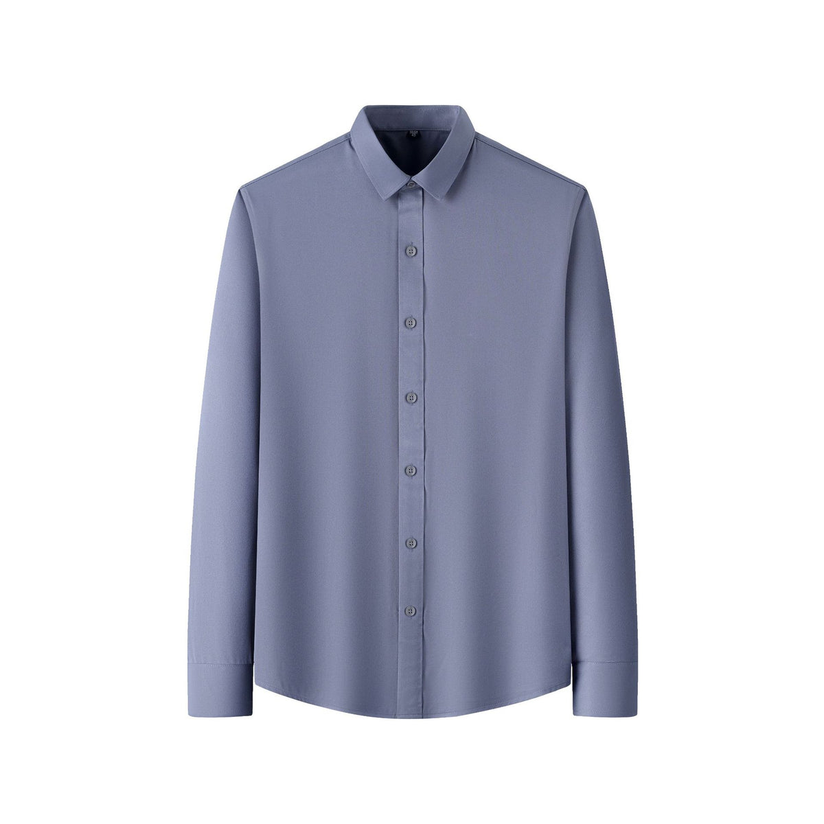 Classic Plus Size Full Elastic Force Shirt Men's Long Sleeve