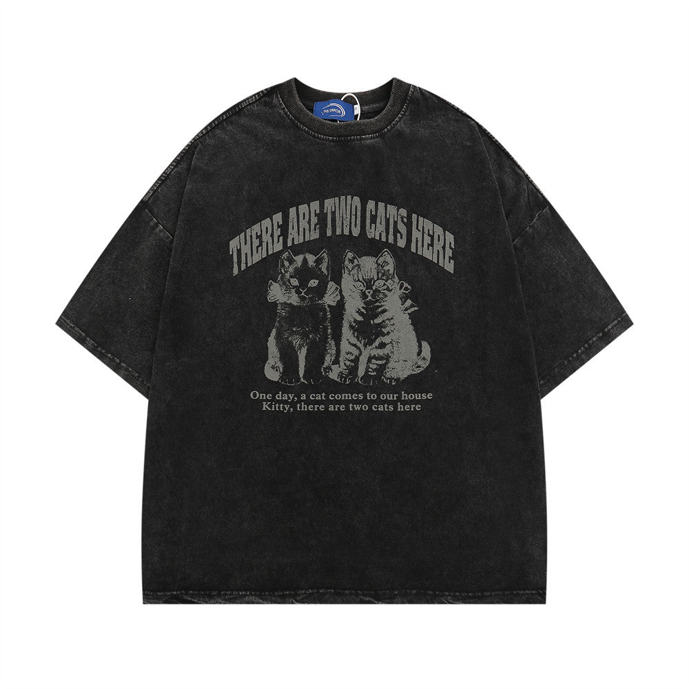 Everyday Summer Cotton Short Sleeve T-shirt Men