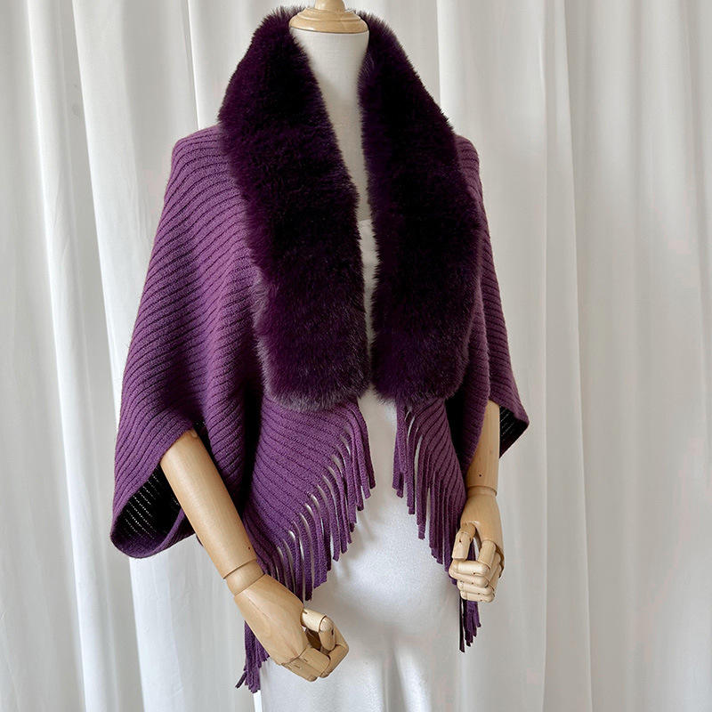 Women's Imitation Fur Winter Coat – Elegant Faux Fur Outerwear