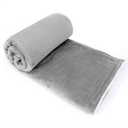 Electric Heated Throw Blanket for Single Bed, Adjustable Heat Control