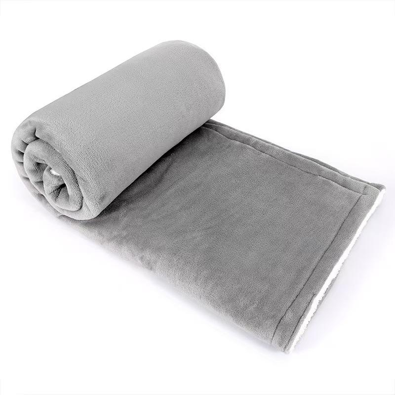 Electric Heated Throw Blanket for Single Bed, Adjustable Heat Control