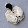 Women's Reversible Hooded Puffer Jacket – Lightweight Quilted Winter Coat