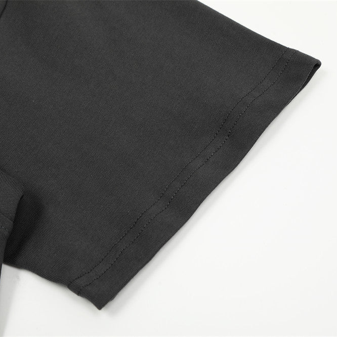 Metal Decorative Rivets T-shirt For Men