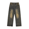 Modern Fashion Personality Wide Leg Jeans Men