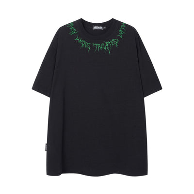 Modern Statue Printed Short-sleeved T-shirt Men