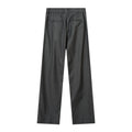Refined Solid Color Draping Suit Pants For Men