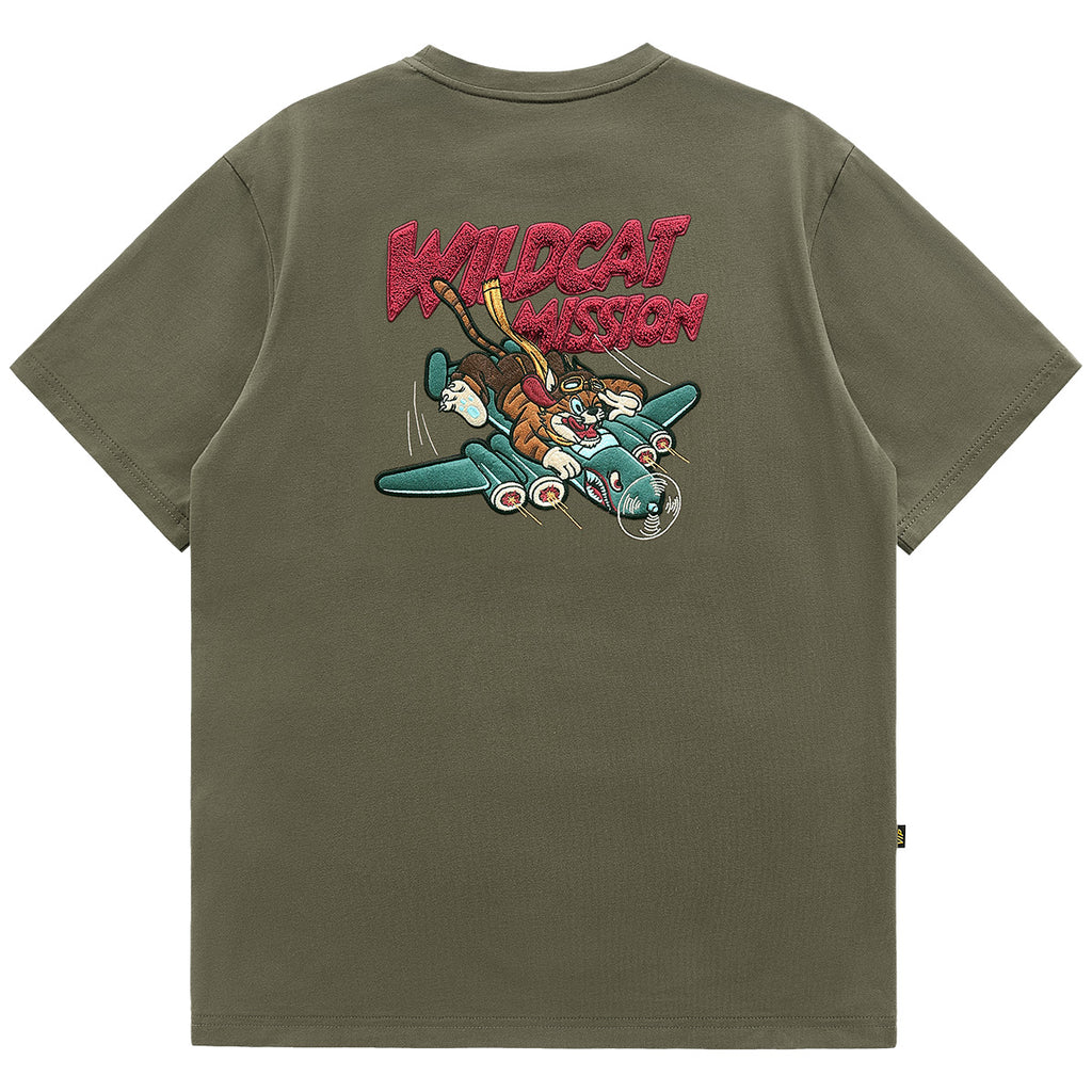 Relaxed Embroidered Short Sleeve T Shirt For Men