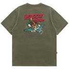 Relaxed Embroidered Short Sleeve T Shirt For Men