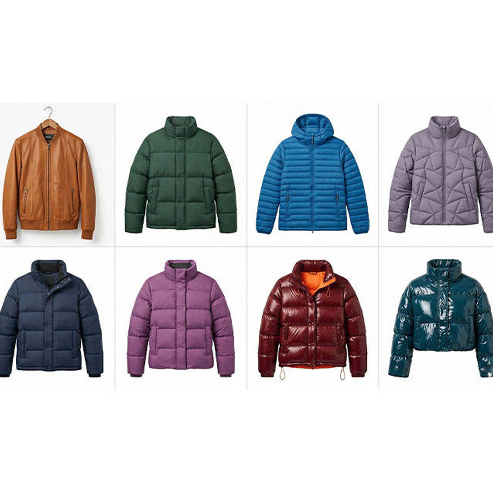 Sheep Skin Puffer Jacket Stand Collar Trendy Regular Loose Standard Thickness for Winter Season