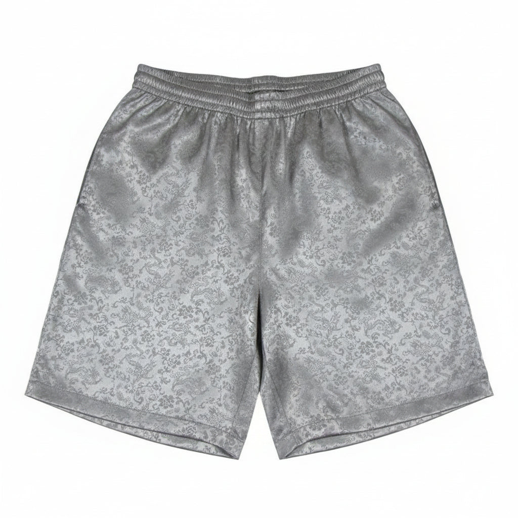 Traditional Men's Tang Suit Shorts Drawstring Elastic Tai Chi Shorts