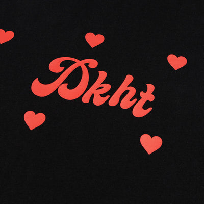 Trendy Fashion Letter Heart Printing T-shirt Men