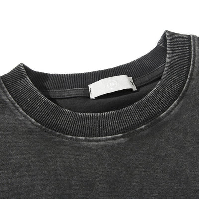 Vintage Pattern Printed T-shirt Top For Men