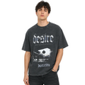 Vintage Pattern Printed T-shirt Top For Men
