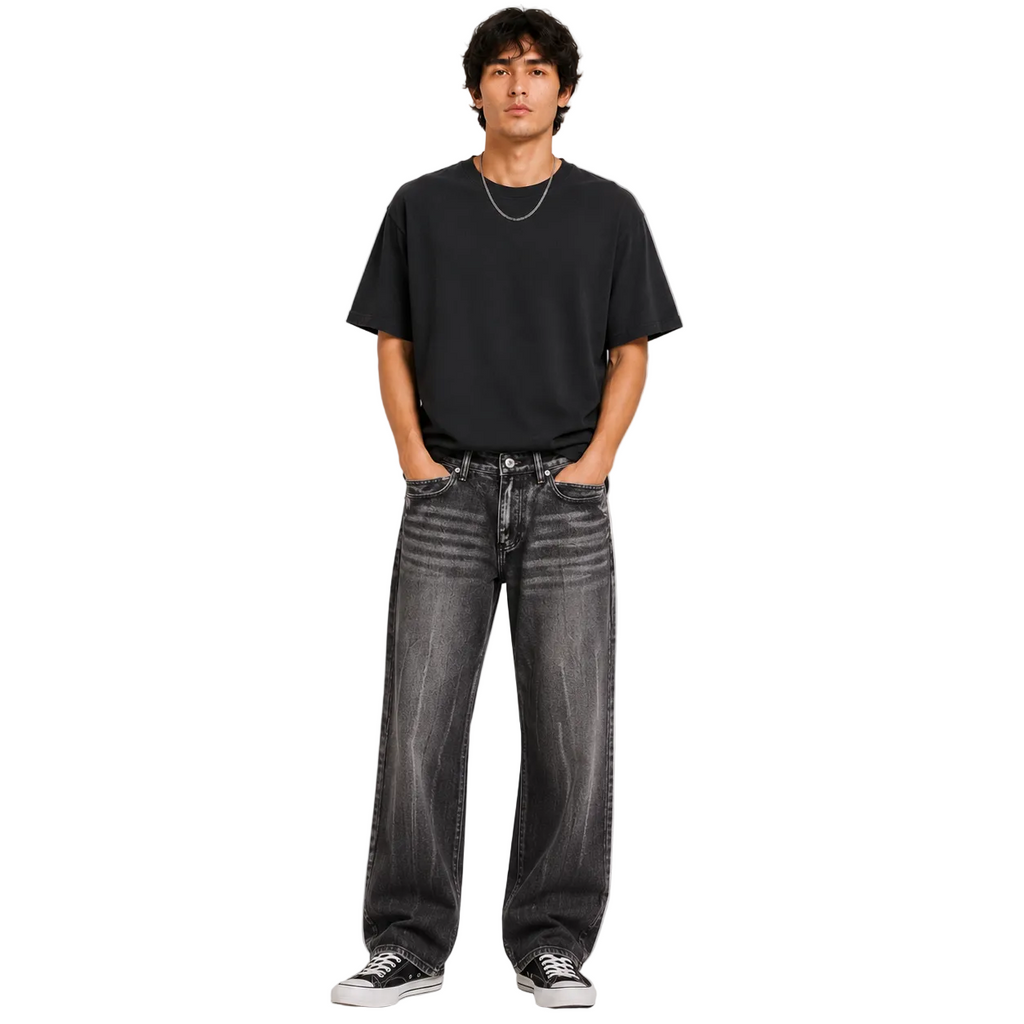 Vintage Retro Casual Loose Pants Men